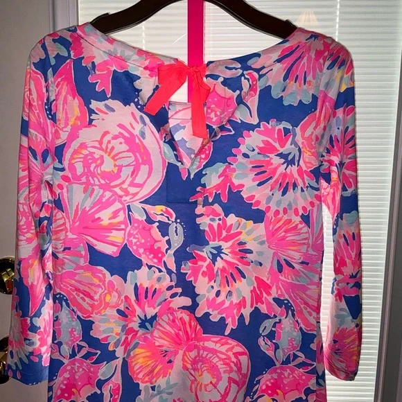 Lilly Pulitzer NWT Noelle Dress Navy Bayside Stripe Size S - Picture 6 of 16